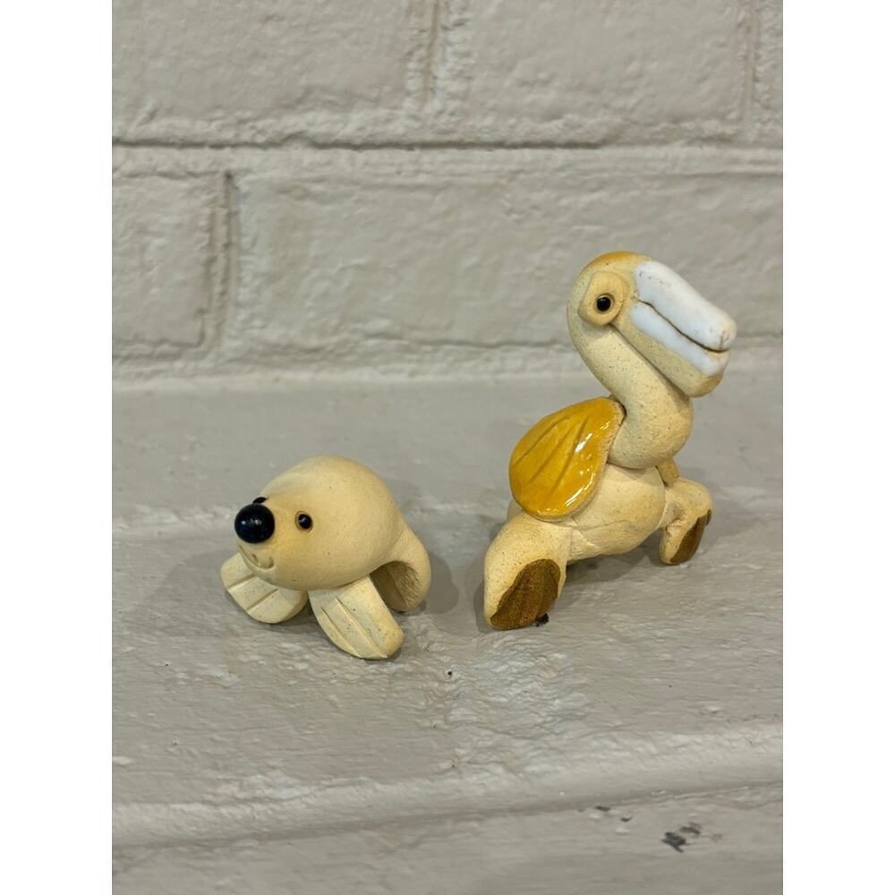 Vintage Pair of Pot Pets 1982 Seal